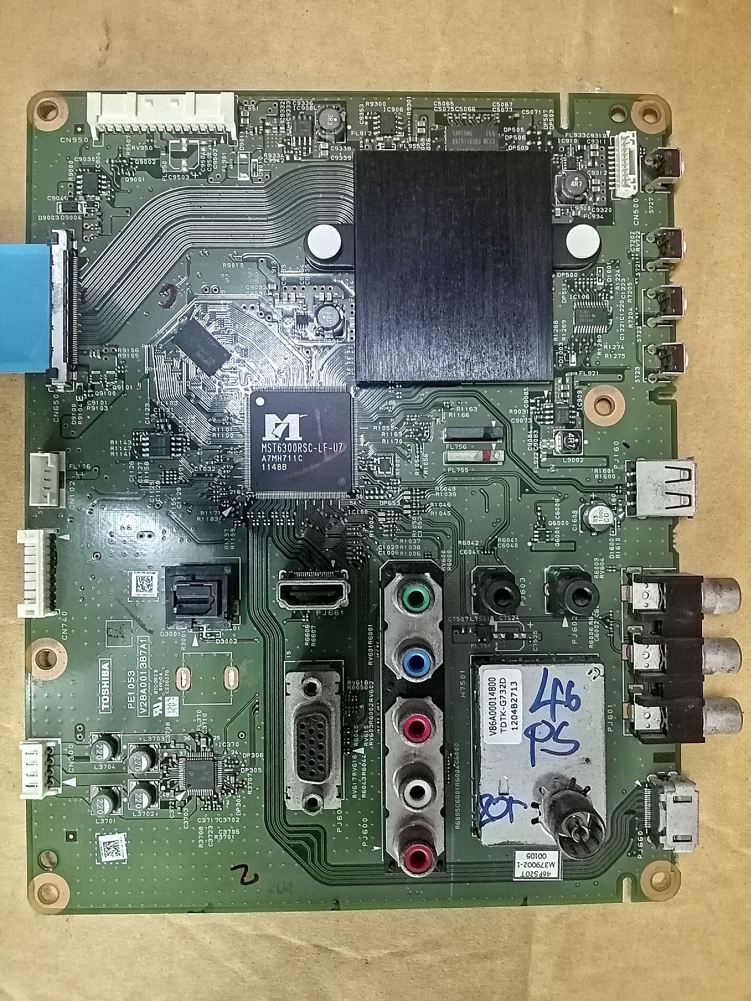 เมนบรอดโตชิบ้า 46PS20T