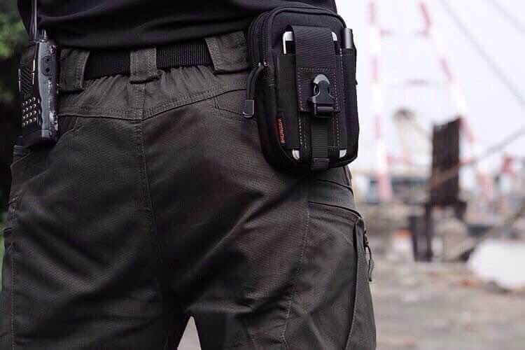New.สินค้ามาใหม่ กระเป๋าเอนกประสงค์ Pocket Belt ผ้าคอดูราเกรดทหาร รุ่น PB-02X ปฏิบัติงาน ลาดตระเวน เดินป่า ขี่มอไซค์ ✪ คุณสมบัติ ✪ + ตัดเย็บด้วยผ้า Cordura ซึ่งใช้ในวงการทหาร และสงครามมาอย่างยาวนาน + ทนทานต่อการฉีดขาด และรอยขีดข่วน กันน้ำได้