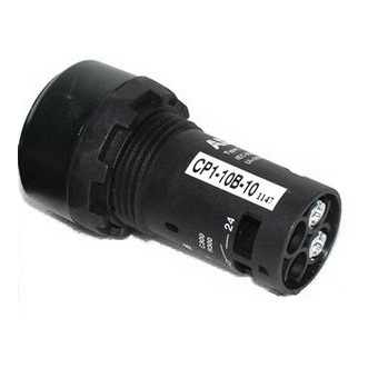 ปุ่มกด ABB Push Button Switch 1NO สวิตซ์กดเด้งกลับ รู 22 mm สีดำ