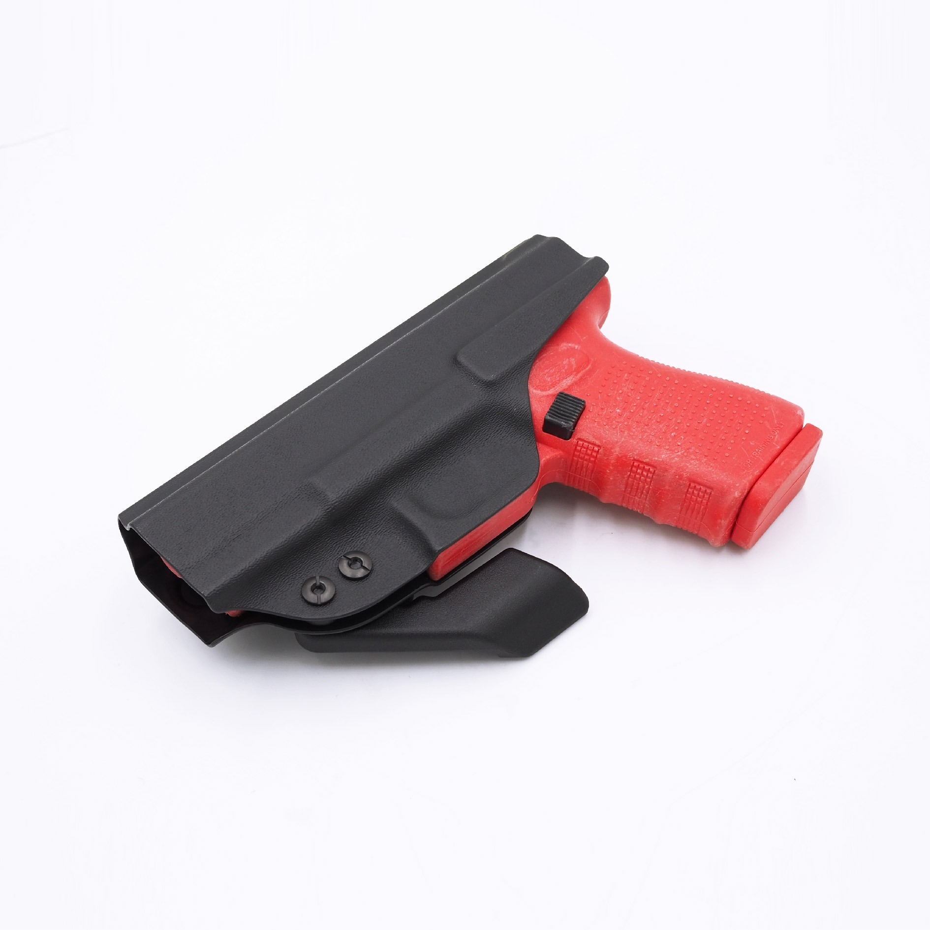 New. ซองพกใน Kydex G19/19X/23/32/44/45 WARRIORLAND (Serie A) ( G19 IWB Kydex Holster with Claw ) ⚓ ผลิตจาก Kydex เกรดคุณภาพ ⚓ ออกแบบให้ซองหุ้มโกร่งไกทั้งหมด ใช้งานปลอดภัย ⚓ ซองพกในซ่อนเร้น อำพรางได้มิดชิด ⚓ แผ่น Claw (ถอดได้) ช