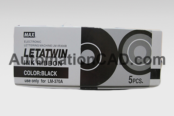 เปลือกพลาสติก ตลับหมึก ผ้าหมึก หมึกพิมพ์ RIBBON Max LETATWIN รุ่น LM-370E, LM-380E, LM-370A, LM-380A, LM-390A/PC