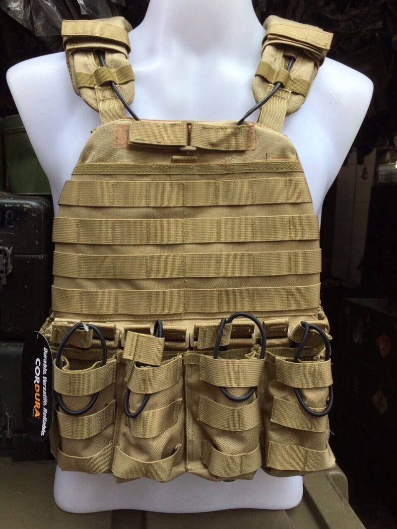 New.สินค้ามาใหม่เสื้อเกราะมี 3สี ดำ เขียว ทราย ผ้า CORDURA แท้ ราคาพิเศษ