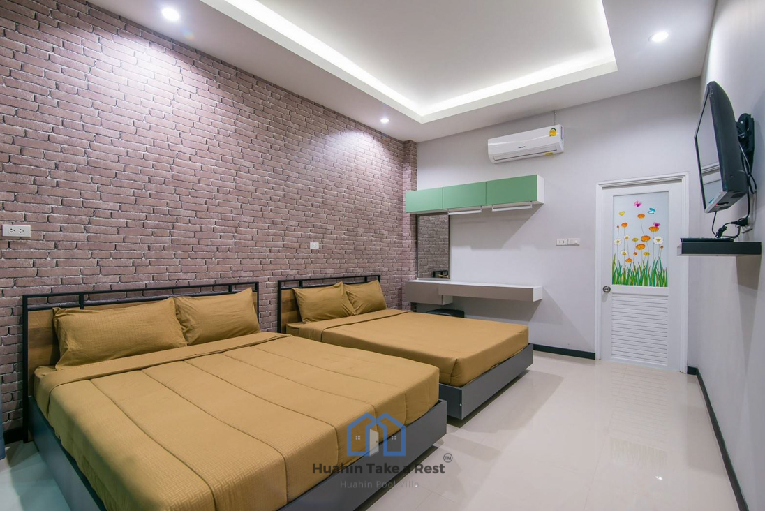 HR6001 บ้านพักชะอำ เซฟโซน ปาร์ตี้