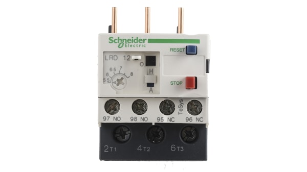 โอเวอร์โหลด SCHNEIDER TeSys LRD รุ่น LRD12 3เฟส 8A