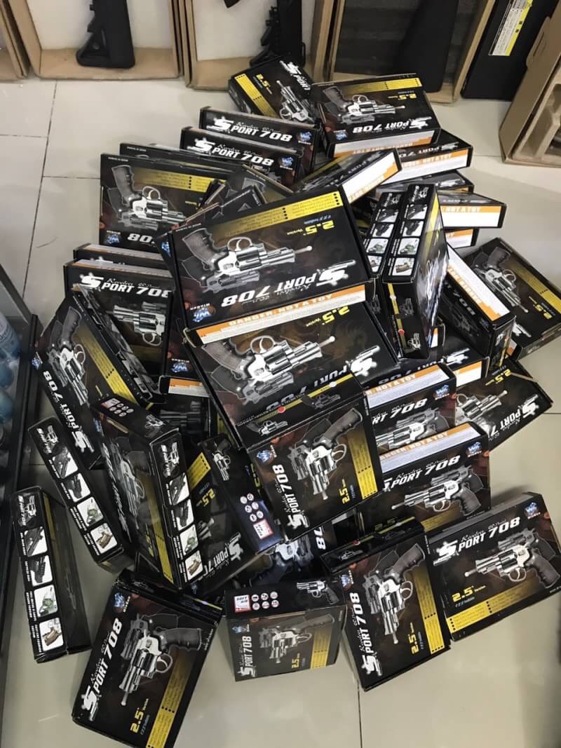 New.WinGun Revolver ลูกโม่ 2.5 นิ้ว 708 Co2 ราคาพิเศษ