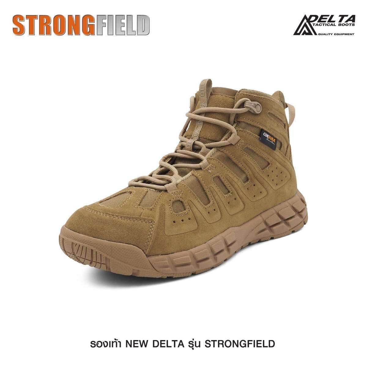 New. ðĨāļĢāļāļāđāļāđāļē New Delta āļĢāļļāđāļ Strongfield ðĨ ðĐāļĢāļāļāđāļāđāļēāļāļĩāđāļāļāļāđāļāļāļĄāļēāļŠāļģāļŦāļĢāļąāļāļĨāļļāļĒāđāļāđāļāļļāļāļŠāļ āļēāļ§āļ°āļāļ·āđāļāļāļīāļ§ ðĐāļāļŠāļĄāļāļŠāļēāļāļāļĒāđāļēāļāļĨāļāļāļąāļ§āļĢāļ°āļŦāļ§āđāļēāļāđāļāļ·āđāļāļāđāļē Cordura 1000D āđāļĨāļ°āļŦāļāļąāļāđāļāđ ðĐ āļāļĢāļāļŦāļļāđāļĄāļāđāļ (Mid Boot) āļĄāļąāđāļāļāļ āļŠāļđāļ 6 āļāļīāđāļ§ ðĐāļĢāļ°āļāļēāļĒāļāļēāļāļēāļĻāđāļĨāļ°āļāļ§