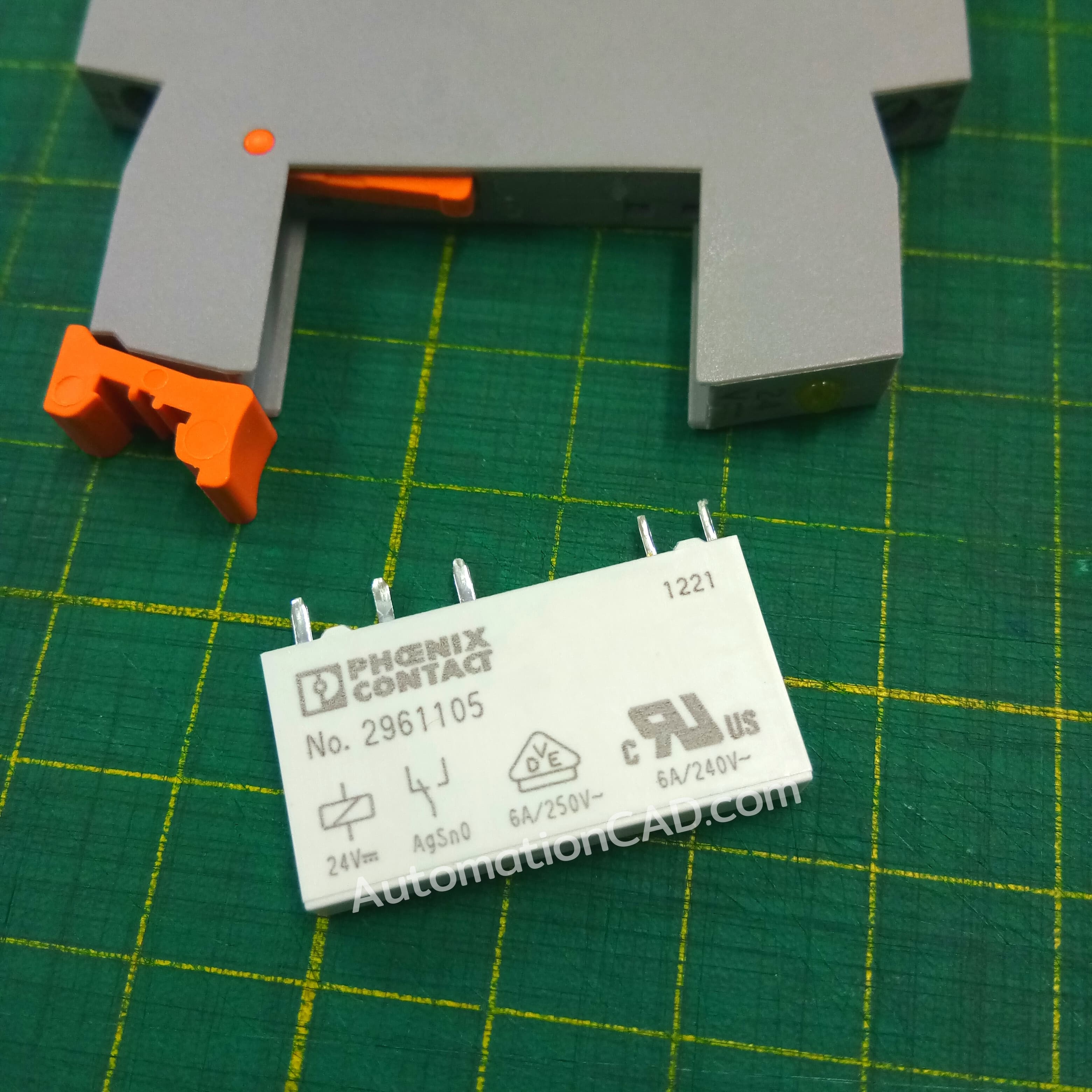 รีเลย์ ฟีนิกซ์คอนแทค Relay PHOENIX CONTACT รีเลย์ 2961105 REL-MR- 24DC/21