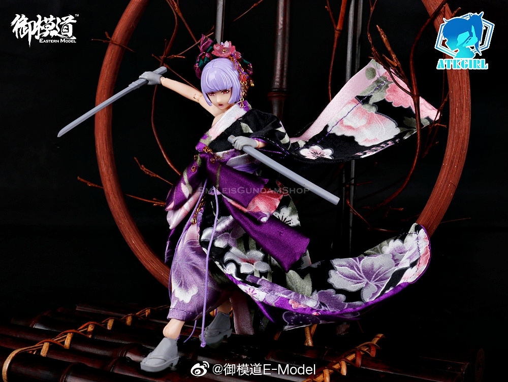 [PO]พาทเสริมชุดกิโมโน For 1/12 ATK GIRL Arachne Spider Mother[E-MODEL]