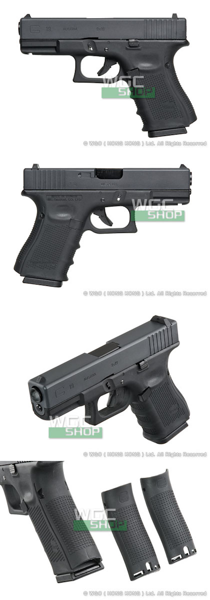 WE G19 GEN4 ดำ Glock 19 (full)