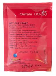 Fermentis/Safale US-05 (Ale) 11.5 g.