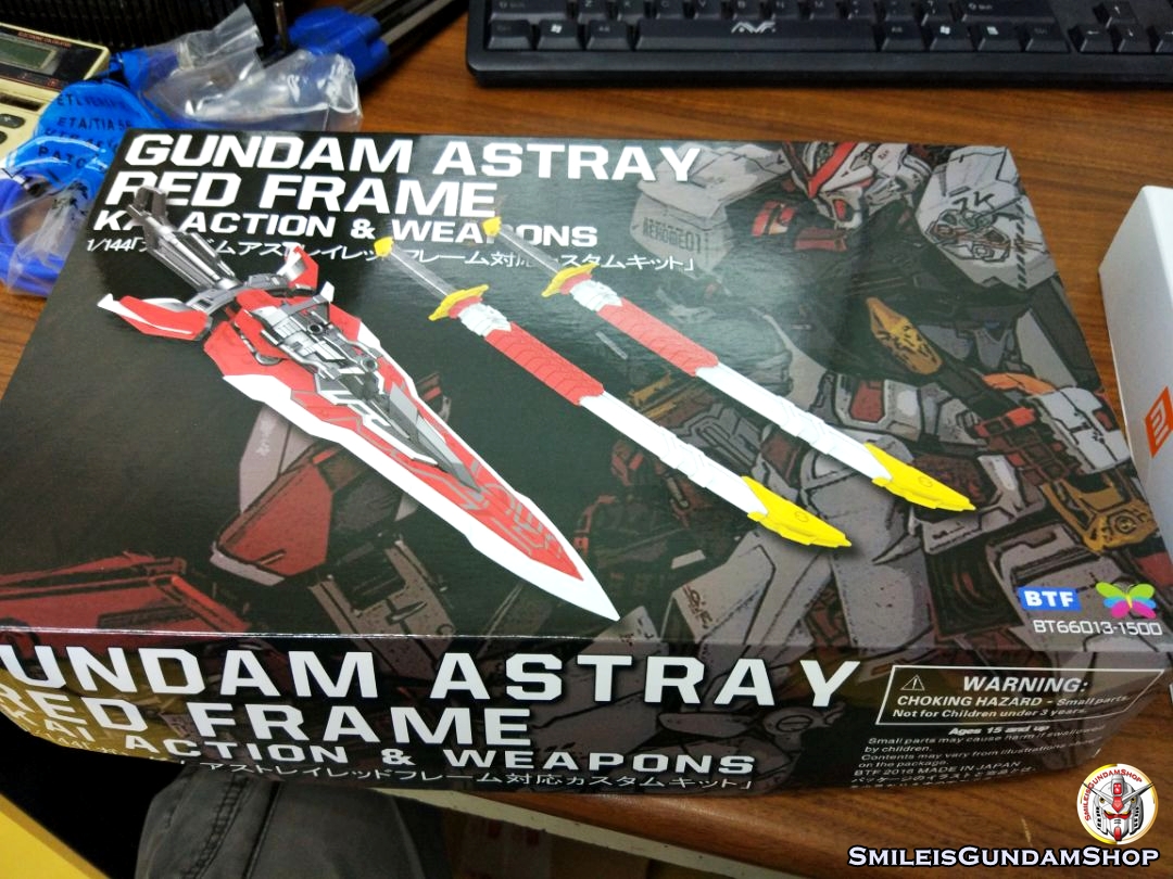 HG-RG 1/144 Gundam Astray Red Frame Kai Action & Weapons[BTF][พาสเสริม]