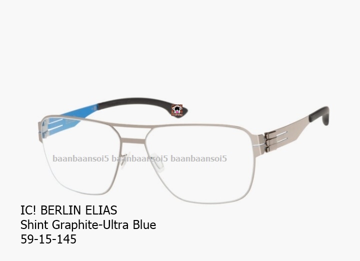 IC! BERLIN ELIAS โปรโมชั่น พร้อมเลนส์เปลี่ยนสี Hoya Sensity ราคา 18,900 บาท