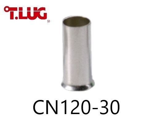 ข้อต่อย้ำปลายสาย แบบเดี่ยวเปลือย CN120-30 TLUG ใช้กับสาย 120 sq.mm