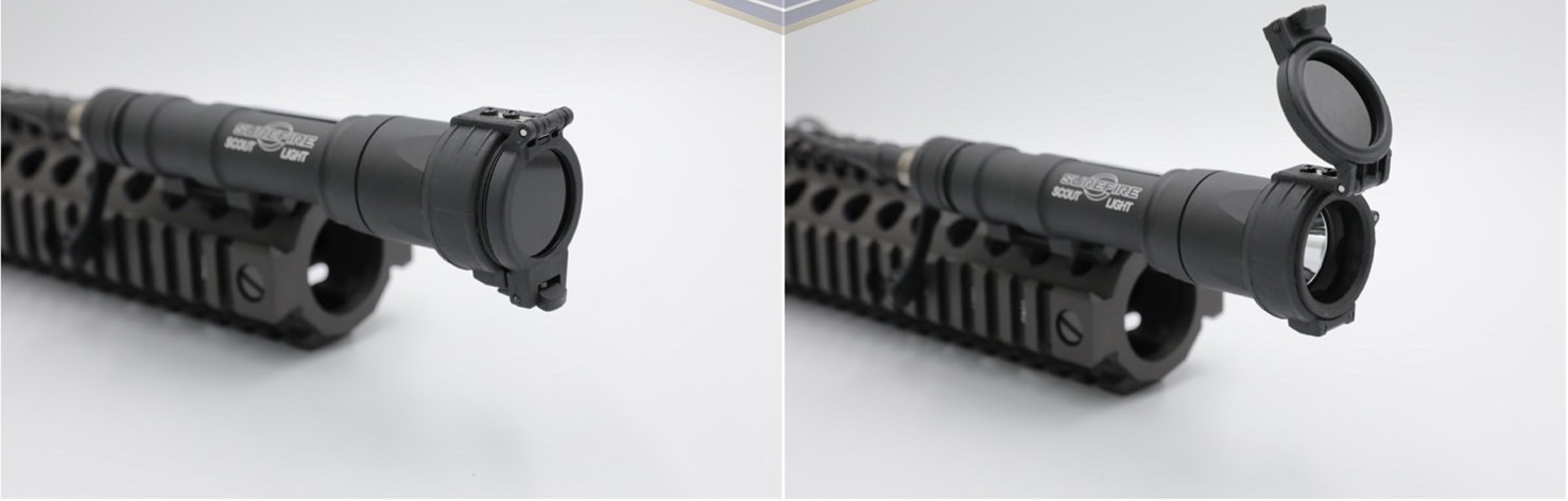 New.ฟิวเตอร์ IR สำหรับไฟฉาย Surefire M300 , M600 (Flashlight IR Filter For M300 , M600)