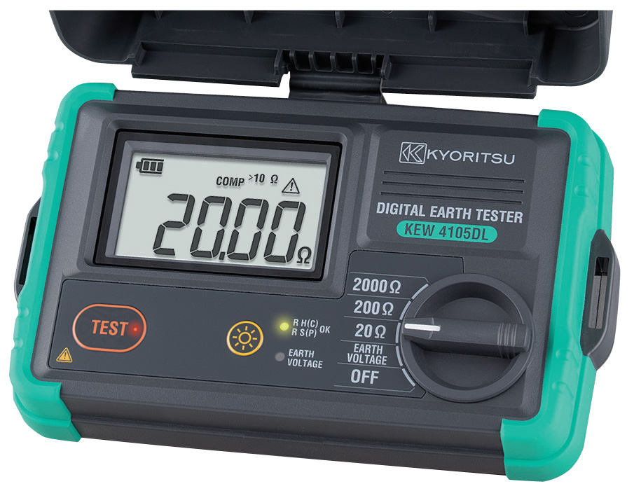 มิเตอร์วัดค่าความต้านทานดิน ครบชุด KYORITSU Earth Tester รุ่น KEW4105DL