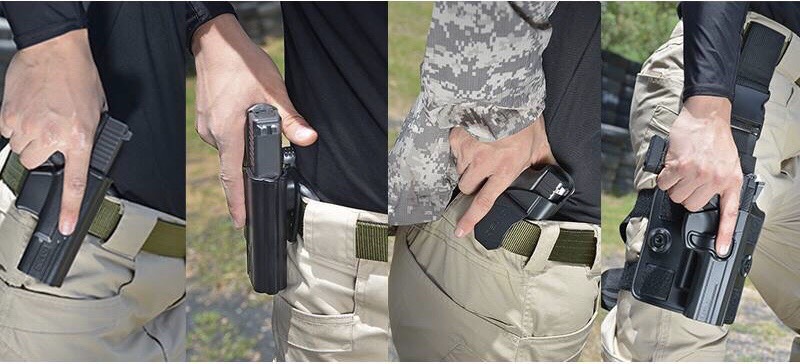 New.ซองปืน Cytac 🔰 ปลดไวด้วยนิ้วโป้ง 🔰 📌Sig p320sp 📌Glock17,22,31 📌Glock19,23,32 📌Glock43 📌บาเรตต้า 92f 🔰 ใน1ชุด มาพร้อมซองปืนที่สามารถปลดไวออกจากเพลตได้ และ ซองแม็คกาซีนเดี้ยว 1 ชุด 🔰