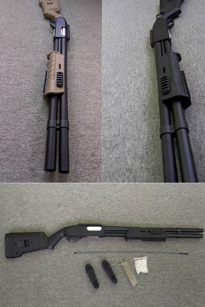 New.ลูกซอง M870 M3 Magpul Tactical แรง 450 fpa สีดำ สีทราย ราคาพิเศษ