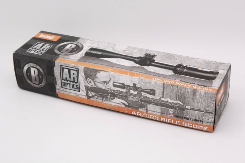 สโคป ยี่ห้อ Bushnell รุ่น AR3-12*40 สเปค : ซูม3-12เท่า หน้า40 คุณสมบัติ : -สามารถซูมได้3ถึง12เท่า -สามารถปรับโฟกัสได้ -ตัวสโคปเป็นแบบปรับนอก อุปกรณ์ภายในกล่อง -ตัวสโคป -ฝาปิดกล้อง -ขาจับกล้อง -ผ้าเช็ดเลนส์ ราคา 4,800 บาท