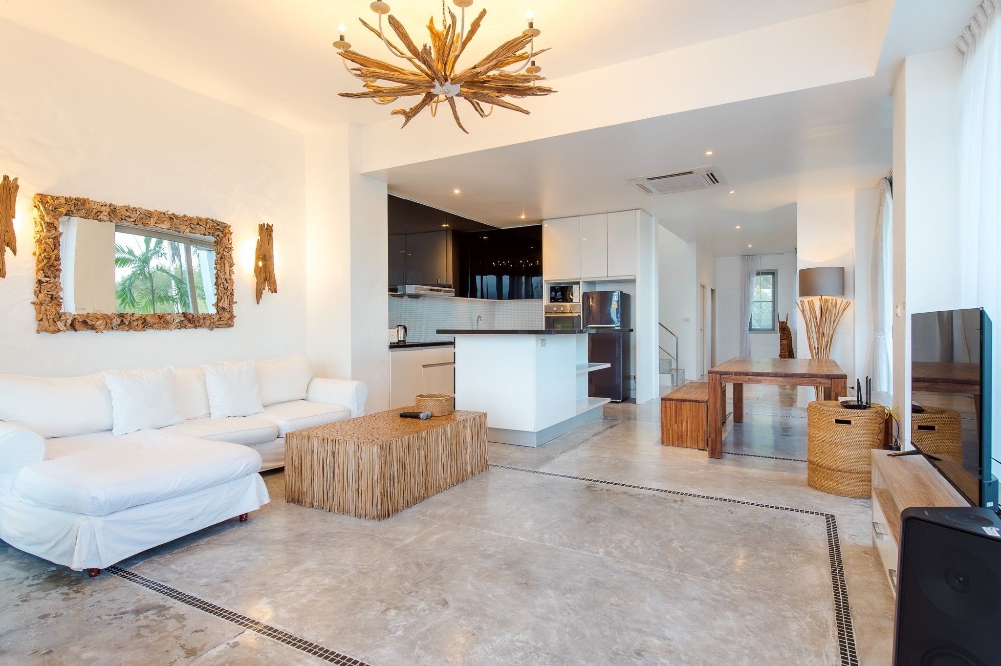 HR15088 บ้านพักติดทะเล S Beach pool villa Kuiburi