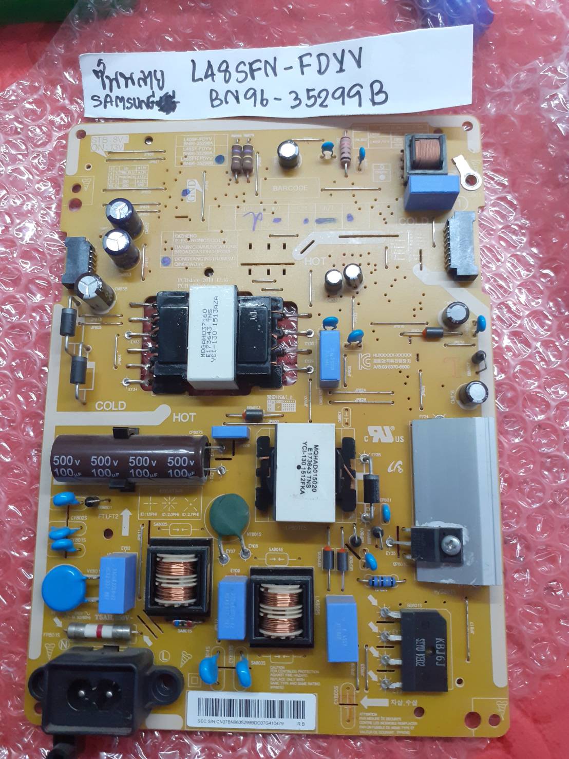 SAMSUNG ซัพพลาย L48SFN-FDYV BN96-35299 UA48J5100AK