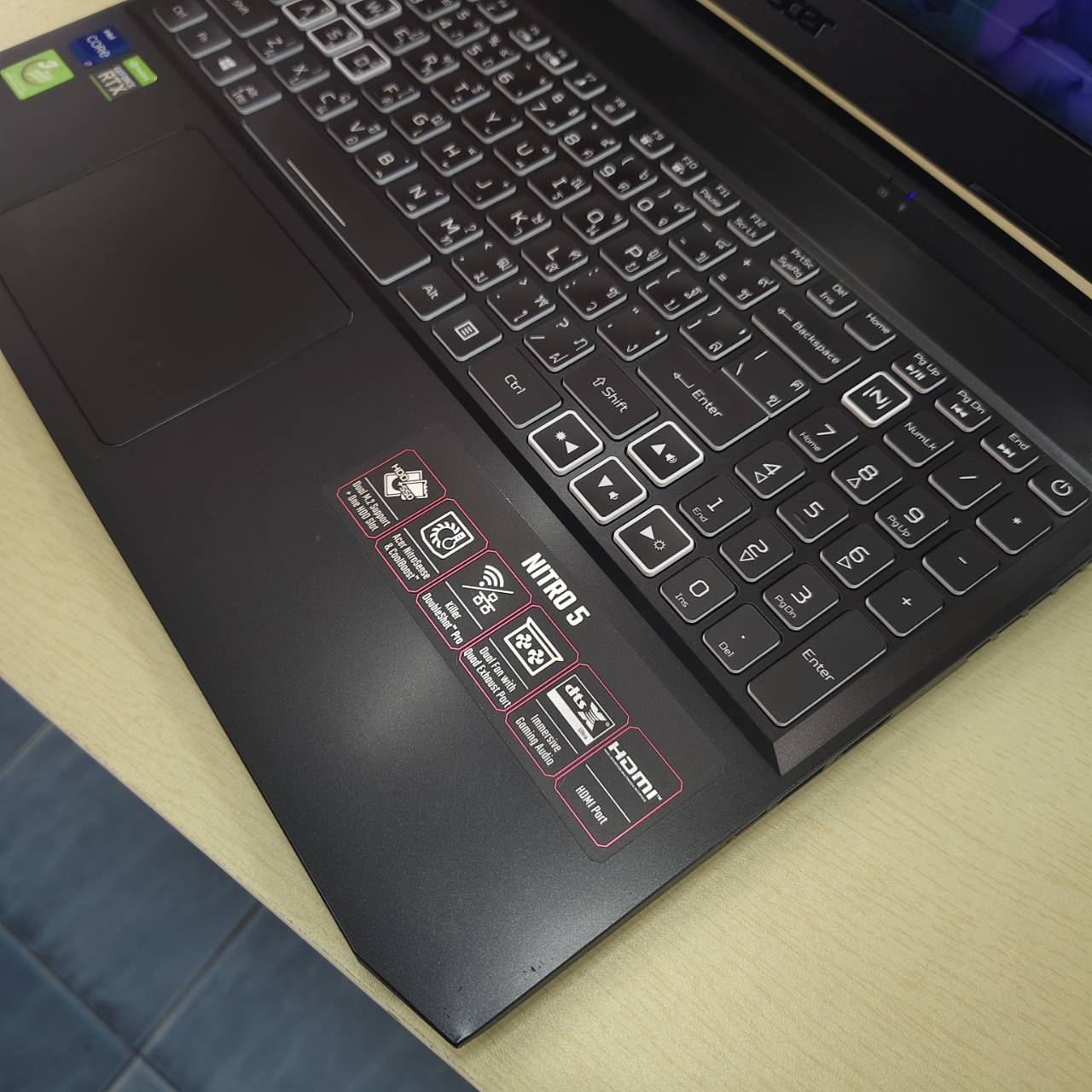 ACER Nitro 5 AN515-57-7277 สภาพเครื่อง 85%