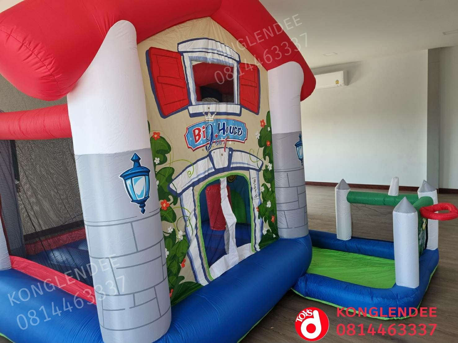 บ้านเป่าลมสไลด์เดอร์