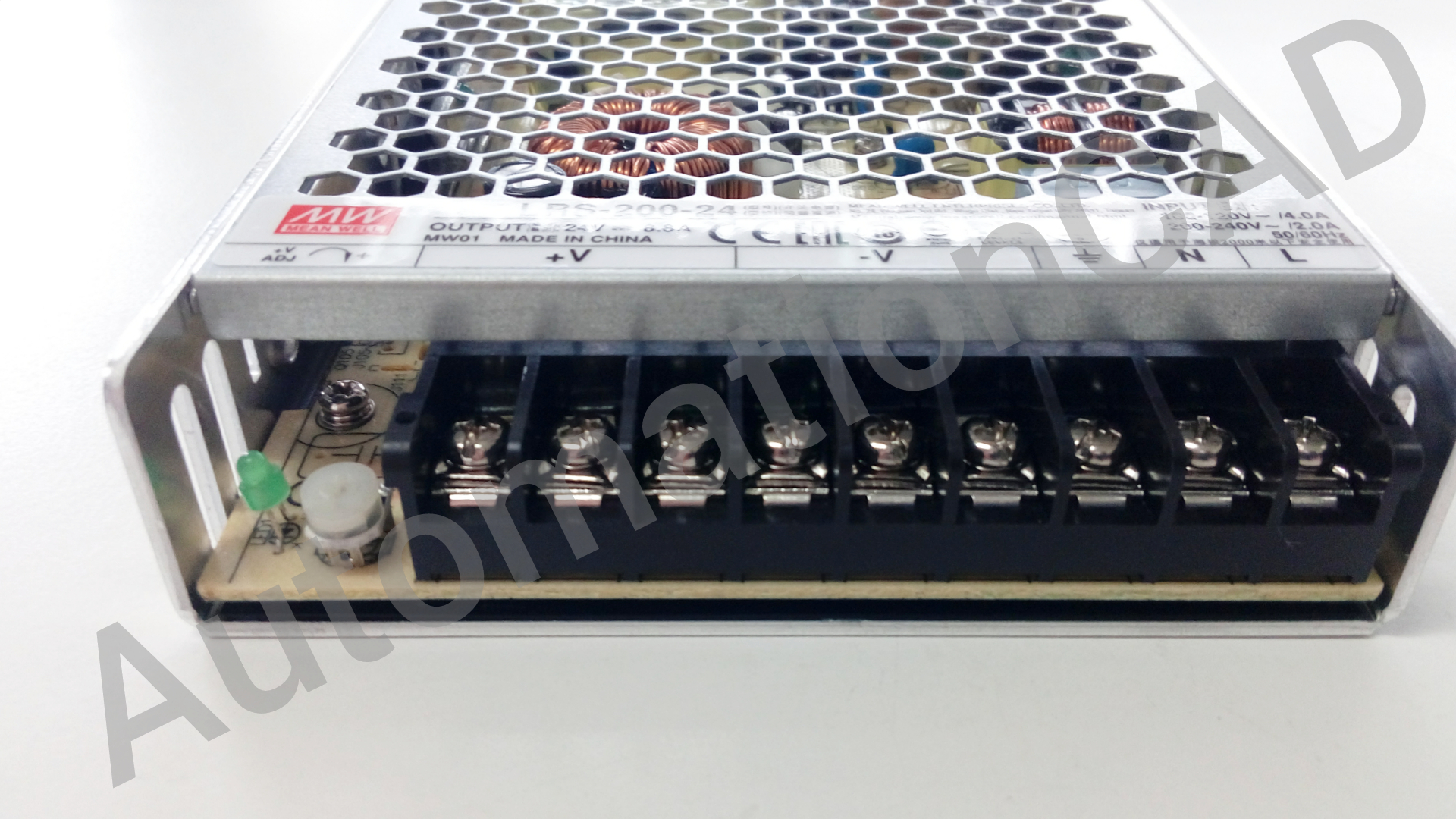 พาวเวอร์ซัพพลาย MEANWELL ของแท้ LRS-200-24 POWER SUPPLY พาวเวอร์ซัพพลาย 200W 24VDC