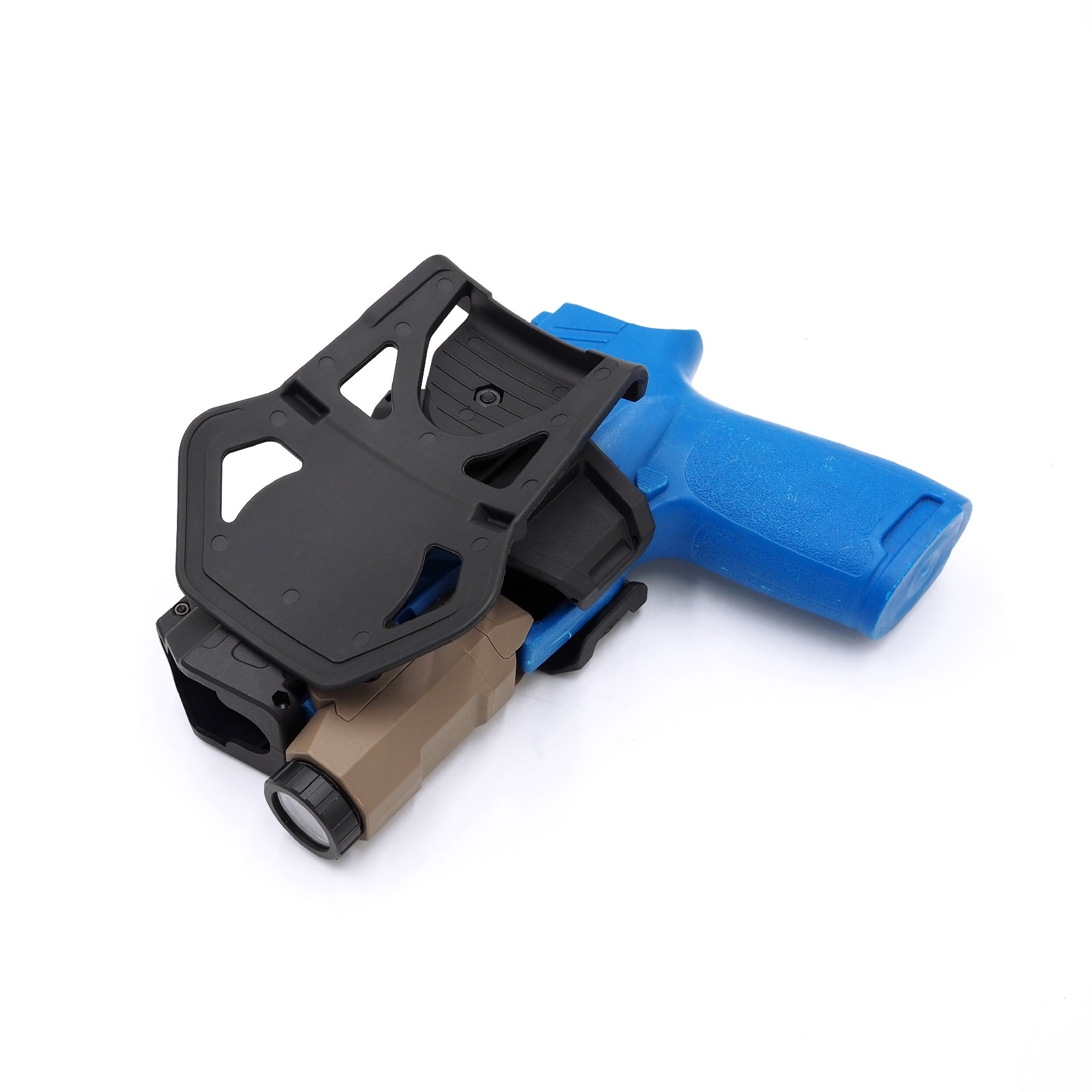 New.ซองปืน Sig Sauer P320 ติดไฟฉาย/เลเซอร์ ( Sig Sauer P320 Light Bearing Holster ) 🔨 ผลิตจาก Polymer เกรดคุณภาพ 🔨 สำหรับ Sig Sauer P320 ที่ติดไฟฉาย/เลเซอร์ ได้ทุกชนิด 🔨 ปลดล็อคนิ้วชี้ ใช้งานปลอดภัย ( ล็อคกับช่องคัดปลอก ) 🔨