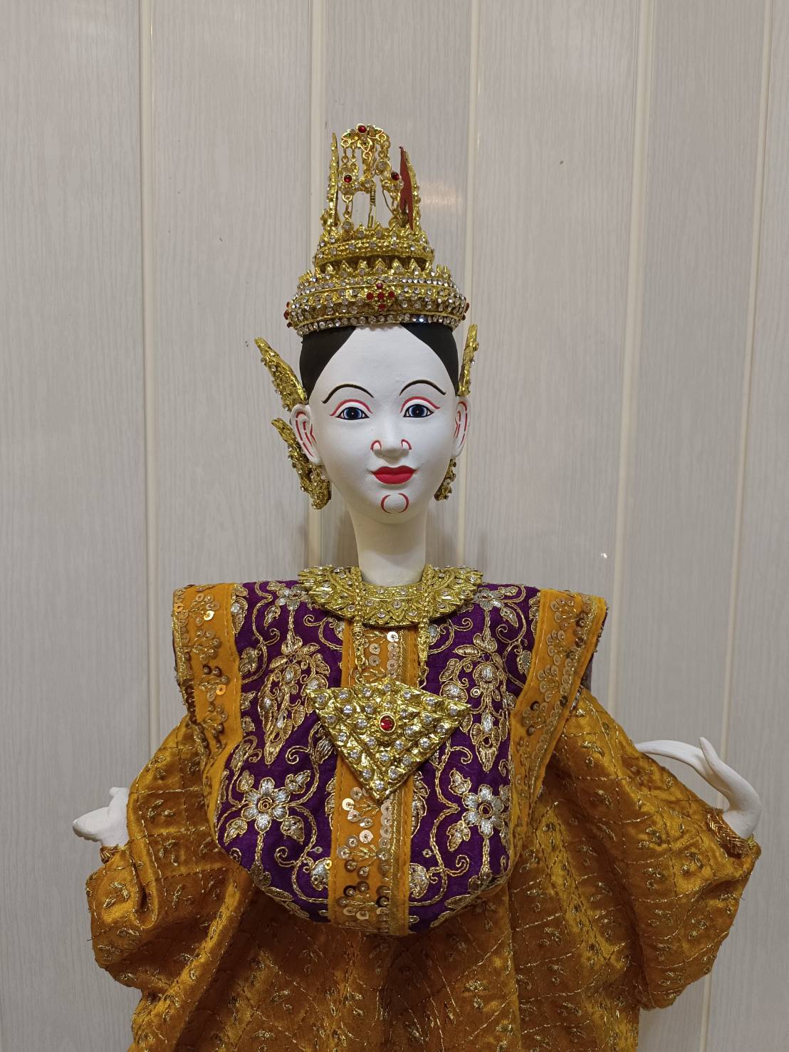 หุ่นกระบอก นางเบญจกาย ขนาด 70 ซม.