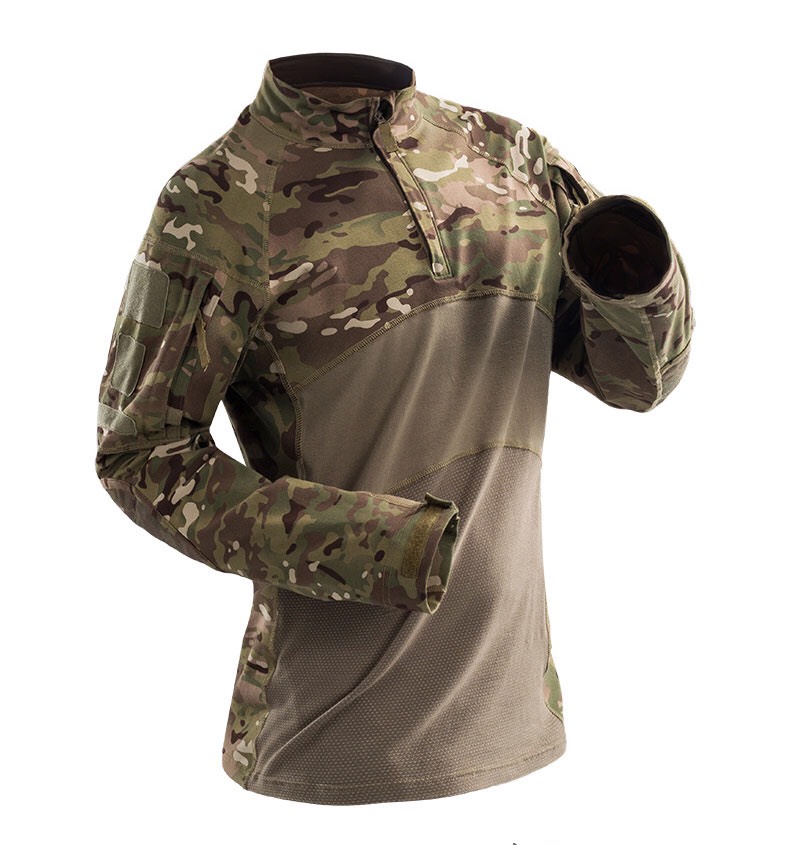 🎉...New! สินค้าเข้ามาใหม่ค่ะ Massif shirt เสื้อ Combat รุ่นใหม่ล่าสุด เนื้อผ้าผสม Spendex ยืดหยุ่นได้ 4 ทิศทาง ขนาดรอบอก ขยายได้ 2-3 นิ้ว ทรงเข้ารูป กระชับ เคลื่อนไหวคล่องตัว มีซิบซ่อน 2 ข้างแขน ซ้ายขวา แผ่นหลังและลำตัวบางส่วน ตัดเย็บด้วยผ้าชนิดพิ