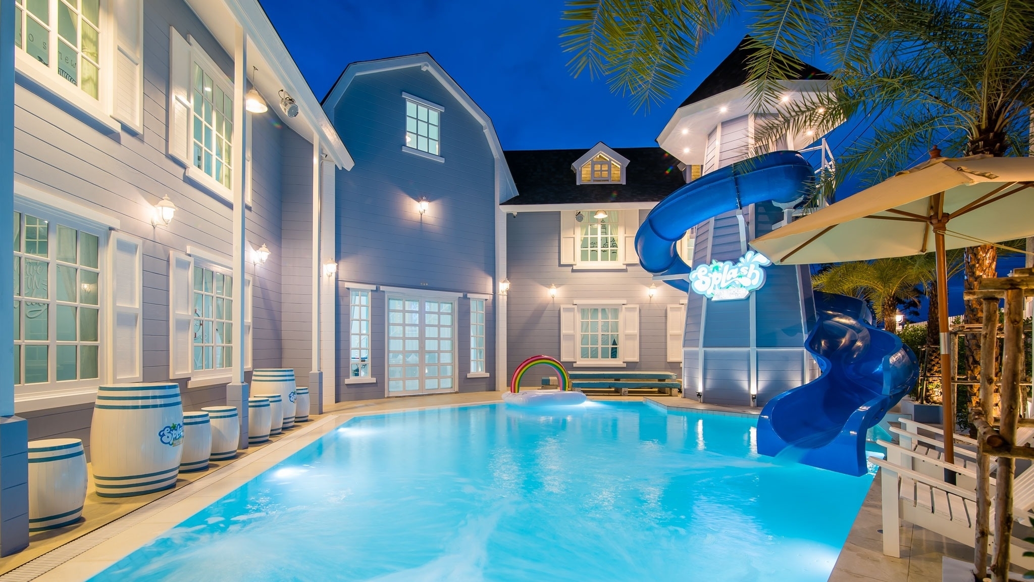 HR7005 บ้านพักชะอำ บ้านพาสเทล