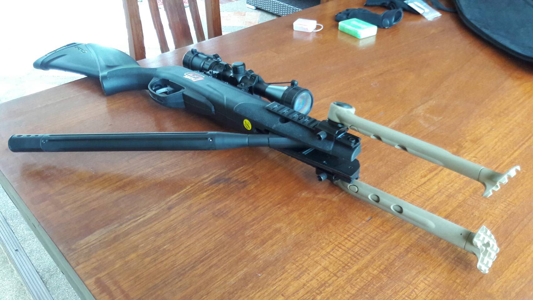 New.ขาทราย Vltor M4 / M16 และปืนที่มีรางหน้า จับประกับหน้า สีดำ สีทราย ราคาพิเศษ