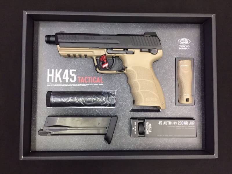 New.Tokyo Marui HK45 Tactical GBB Pistol ราคาพิเศษ