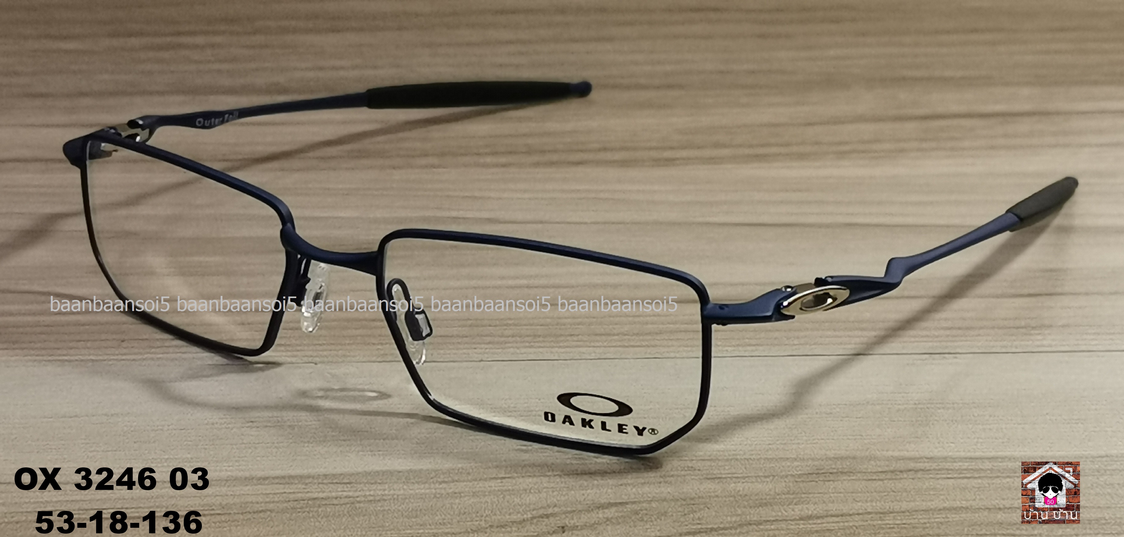 OAKLEY OX3246-03 OUTER FOIL โปรโมชั่น กรอบแว่นตาพร้อมเลนส์ HOYA ราคา 3,800 บาท