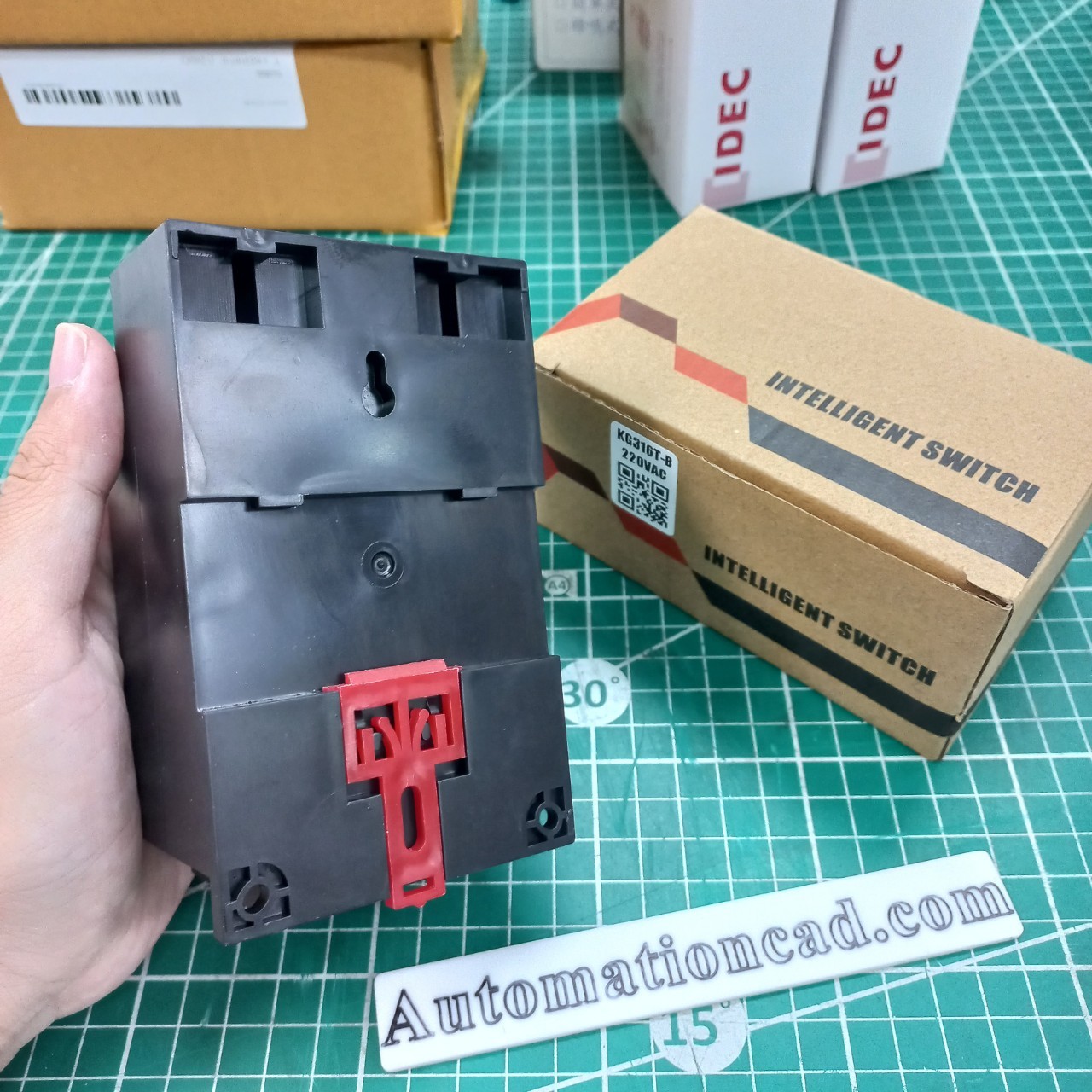 ไทม์เมอร์ KG316T-B 220VAC นาฬิกาตั้งเวลารายสัปดาห์ 16 โปรแกรม ไฟ 220VAC Timer Switch ทามเมอร์ KG316T