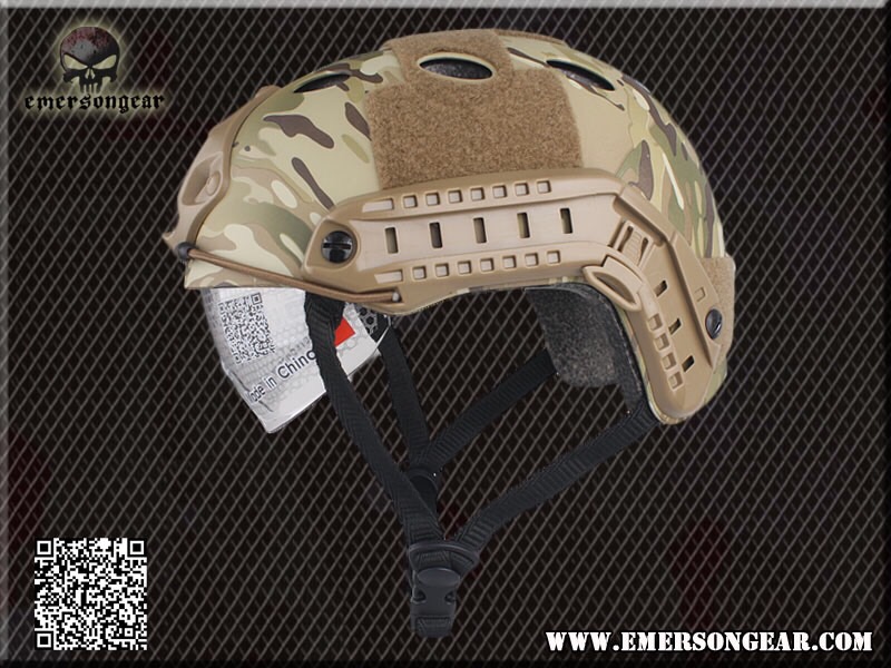 New.หมวกยุทธวิธี Helmet/Protective Pads >> Helmet >> EMERSON FAST Helmet/Protective Goggle PJ Type สีดำ สีทราย สีเทา สีมาดิเคม ราคาพิเศษ