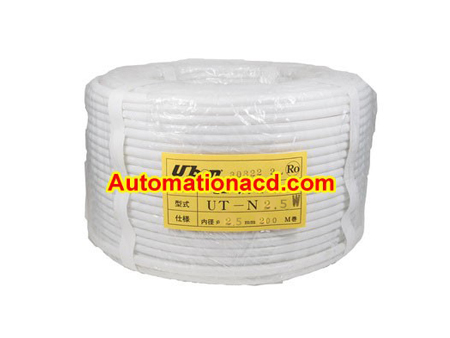 PVC TUBE จากญี่ปุ่น UBON ขนาด 6.0 mm. ใช้ได้กับสายไฟขนาด 6 mm²