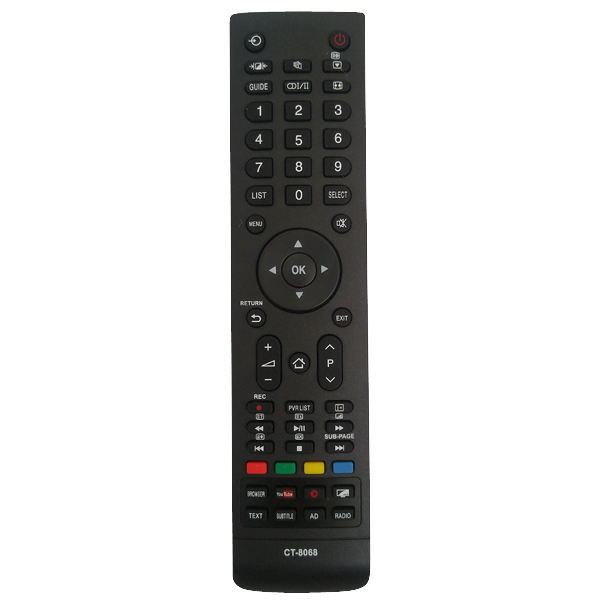 (ทีวี Smart TV แนะนำรุ่นนี้) รีโมทสมาร์ททีวี Toshiba รุ่น CT-8068 (ใช้กับ Smart TV โตชิบ้าได้ทุกรุ่น) มีรับประกัน มีบริการเก็บเงินปลายทาง จัดส่งไว พร้อมส่ง l สยามรีโมท