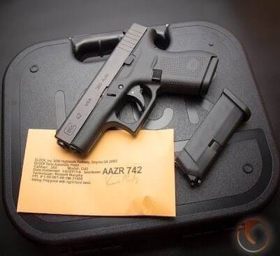 New.ปิดท้ายสไลด์แต่ง / ส้นแม็ก เพิ่ม 2นัด ใช้กับปืน GLOCK43 / ซองปืนพกใน Cytac GLOCK43 ราคาพิเศษ