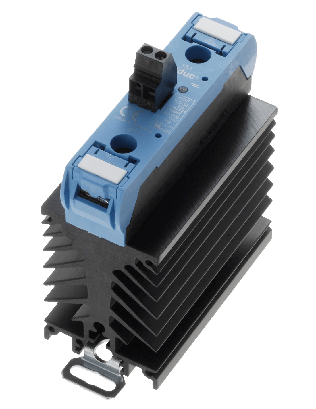 โซลิดสเตต SSR 45A 24-510Vac Input 3.5-32VDC/LED SOLID STATE RELAY CELDUC รุ่น SUM865070