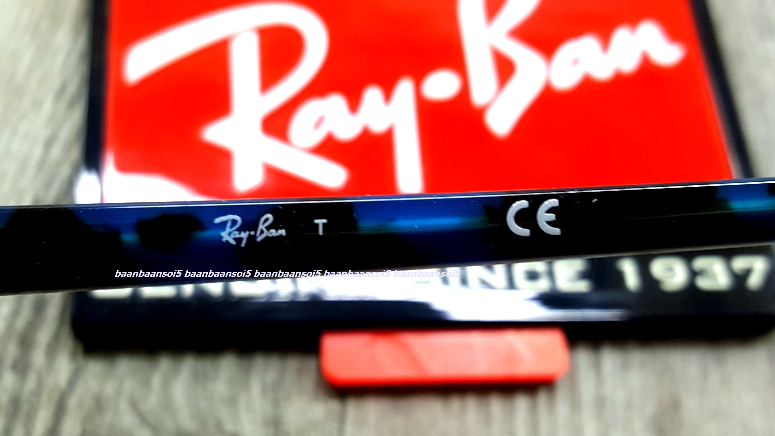 Rayban RX 7118F 5715 โปรโมชั่น กรอบแว่นตาพร้อมเลนส์ HOYA ราคา 4,900 บาท