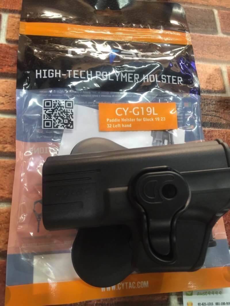 New.ซองปืนพกใน CYTAC Glock IWB Holster Fits Glock 17, 19, 23, 32, 43 (Gen 1, 2, 3, 4) ล๊อคอัตโนมัติ ผลิตจากโพลิเมอร์เนื้อดี Product Line INSIDE THE WAISTBAND HOLSTER มีทั้งซองปืนพกในและพกนอก เป็นที่นิยมในอเมริกา ราคาพิเศษ