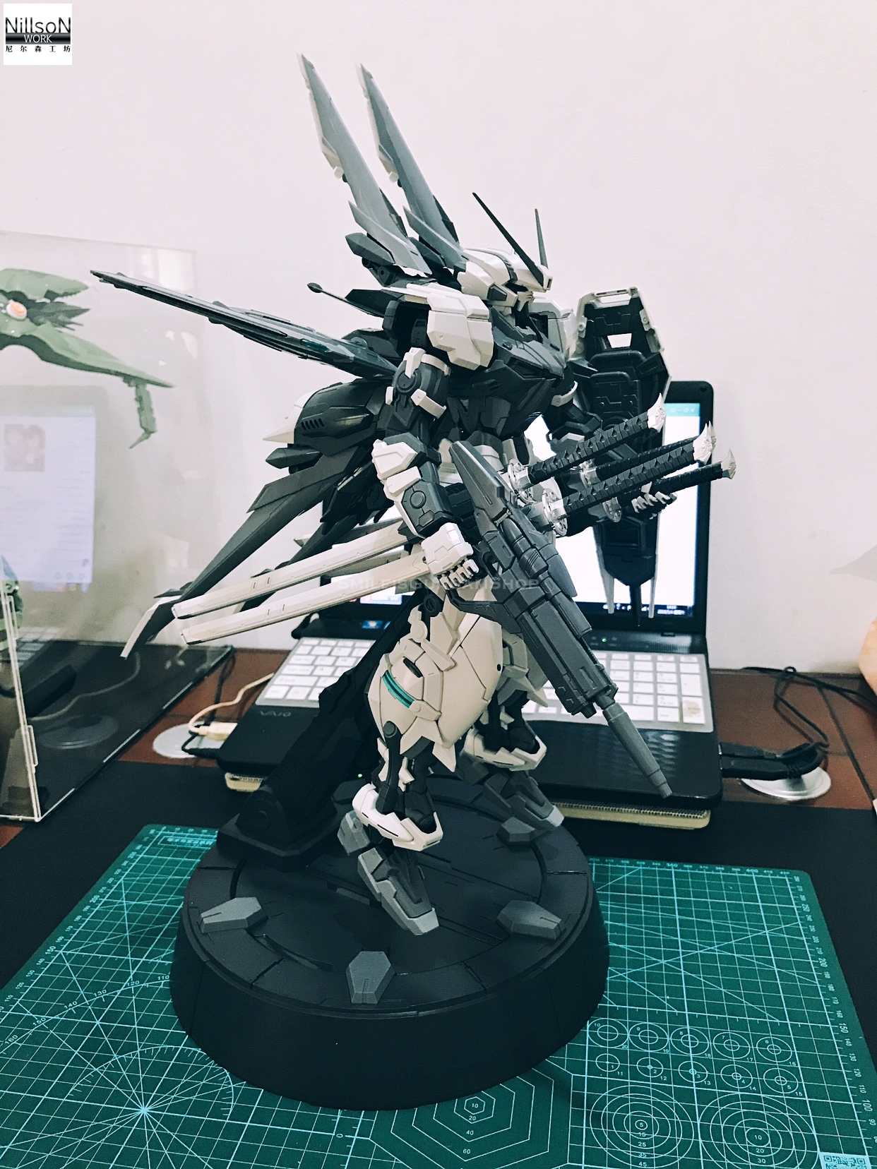 [PO]PG 1/60 Gray Frame + Flight Unit[โมจีนNillsoN WORK]