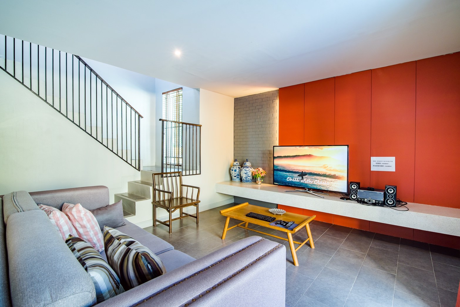 HR15023 บ้านพักหัวหิน บ้านทัศคานี บีช วิลล่า 3 ( Green 2Bed Garden View )