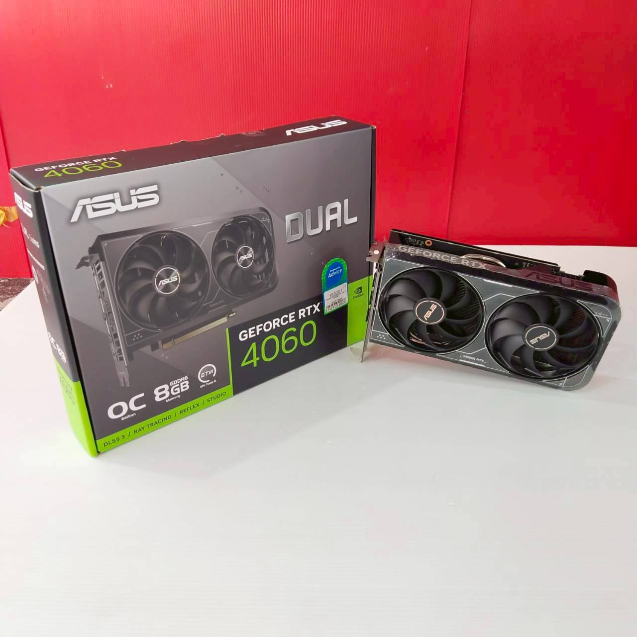 RTX 4060 GDDR6 8GB 128bit ประกัน Advice 2/3/2028