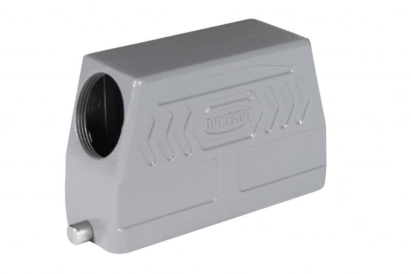 HOOD H24B-SKH-2G สายออกข้าง 2 ขา Lock เปลือก CONNECTOR ปลั๊ก สัญญาณ อุตสาหกรรม - SOCKET