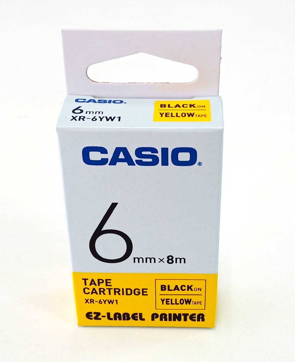 EZ-LABEL CASIO 6mm. สำหรับ เครื่องพิมพ์ฉลาก KL-Series CASIO PRINTER LABEL