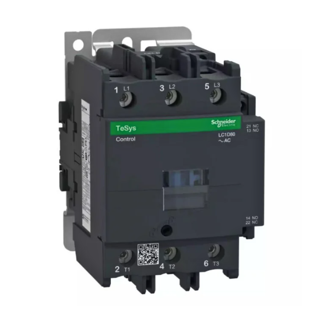LC1D80M7-SCHNEIDER MAGNETIC TeSys D แมกเนติก 3เฟส รุ่น LC1D80M7 220VAC