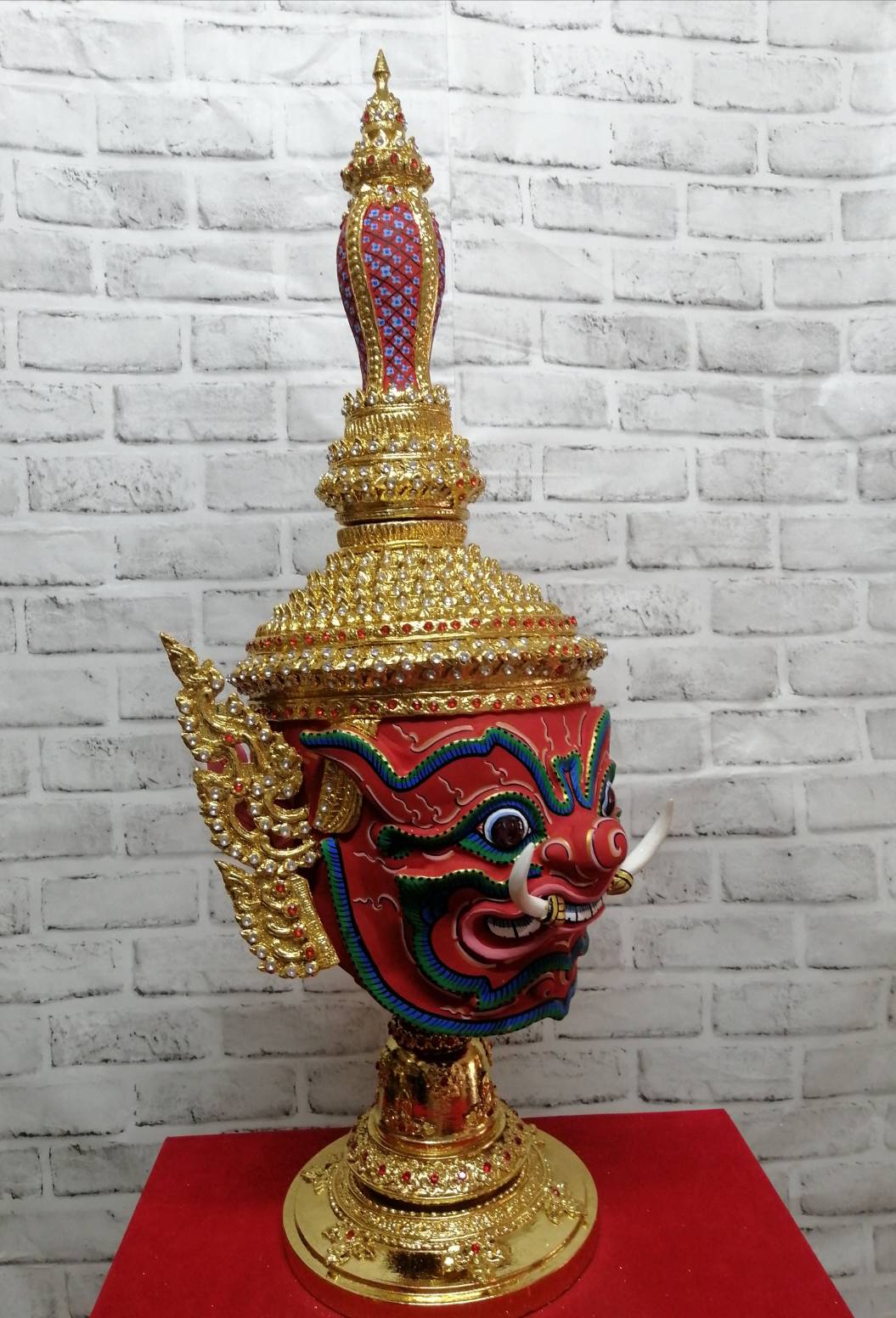 ท้าวเวสสุวรรณ ขนาดครอบ