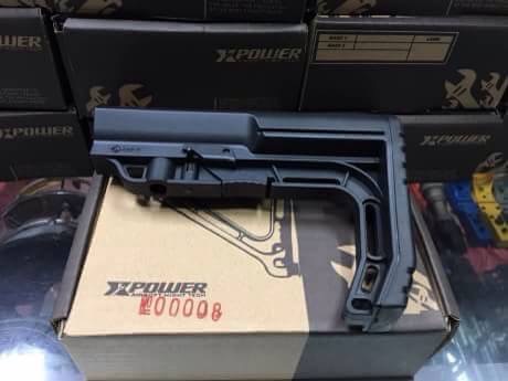 New.พานท้าย M4 ปืนจริง STOCK AIRSOFT PRRT SERIES XPOWER MFT สีดำ ราคาพิเศษ